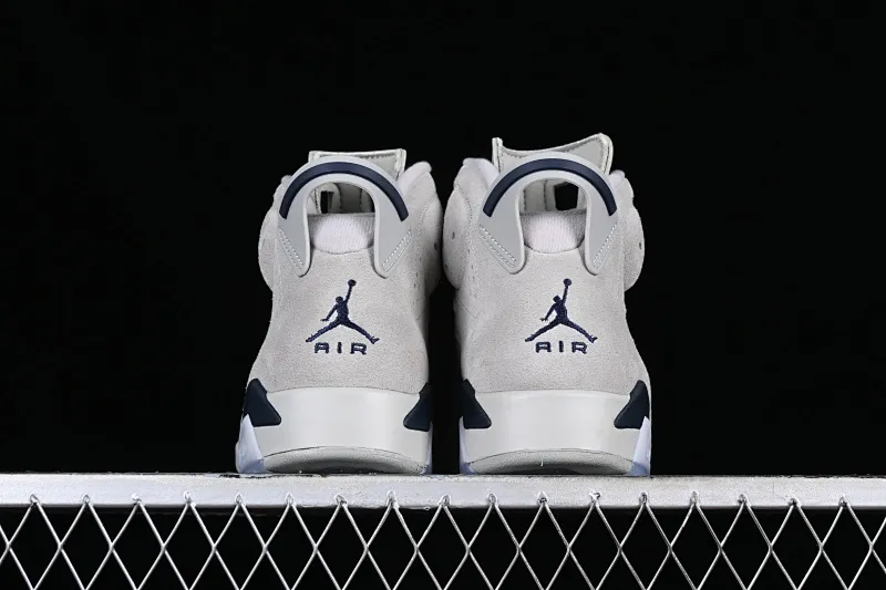 All categories Air Jordan Jordan series basketball shoes Air Jordan 6 LJR version Air Jordan 6 Retro "Georgetown" AJ6 Joe 6 Georgetown gray blue CT8529-012